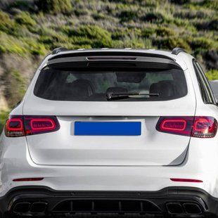 Спойлер на Mercedes GLC-class X253 2015- чорний глянець 354951 фото