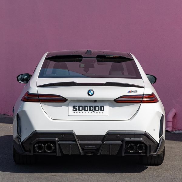 Спойлер ( Карбон ) ( верхний ) на BMW M5 G90 / G99 2024-2026 года 522403 фото