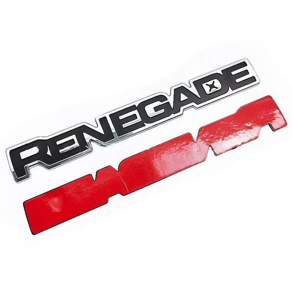 Емблема напис Jeep Renegade на двері хром 430780 фото