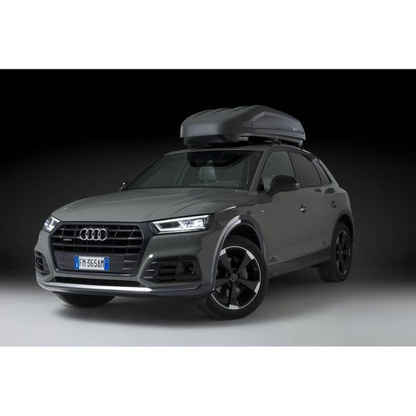 Вантажний бокс на дах автомобіля Modula Evo 550 Gloss Black (Автобокс MOCS0163 чорний) 340678 фото