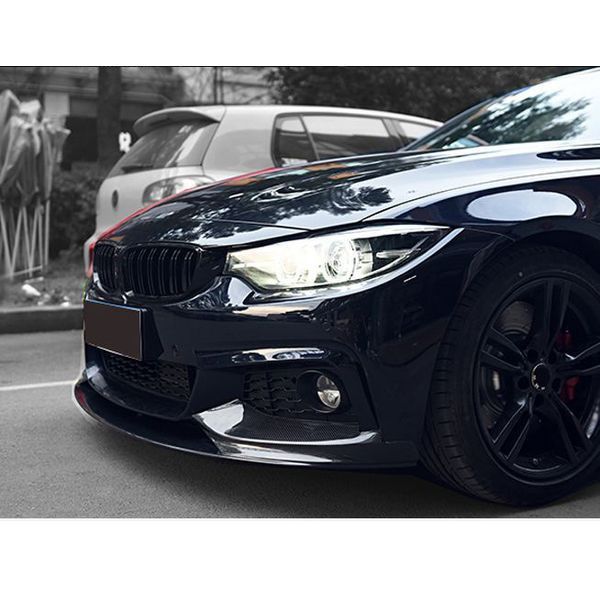 Карбоновий дифузор переднього бамперу для BMW 4 Series F32, F33 2013-2020 M-Tech під замовлення Carbon359075 359075 фото