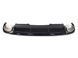 Диффузор (заднего бампера) Full Black/Chrome Pipe (в стиле RS4) на Audi A4 B9 2015-2019 427791 фото 1