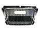 Решітка радіатора на Audi A3 2008-2012 стиль RS3 Chrome Black 427266 фото 1