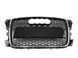 Решітка радіатора на Audi A3 2008-2012 стиль RS3 Chrome Black 427266 фото 2