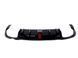 Диффузор (заднего бампера) Full Black / Black Pipe (стиль E63 Brabus) AMG на Mercedes E-class W213 2016-2020 429715 фото 5