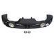 Диффузор (заднего бампера) Black Silver/Chrome Pipe (в стиле RSQ5) на Audi Q5 2012-2016 427801 фото 2