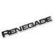 Емблема напис Jeep Renegade на двері хром 430780 фото 3
