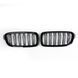 Решітка радіатора на BMW 3 F30, F31 2011-2018 Black 240838 фото 2