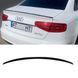 Спойлер на Audi A4 B8 2007-2015 чорний глянець V1 355135 фото 3
