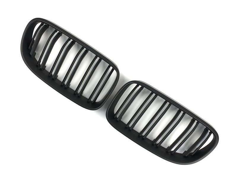 Решетка радиатора на BMW 3 E92, E93 2010-2013 M-Look Black Matt 429077 фото