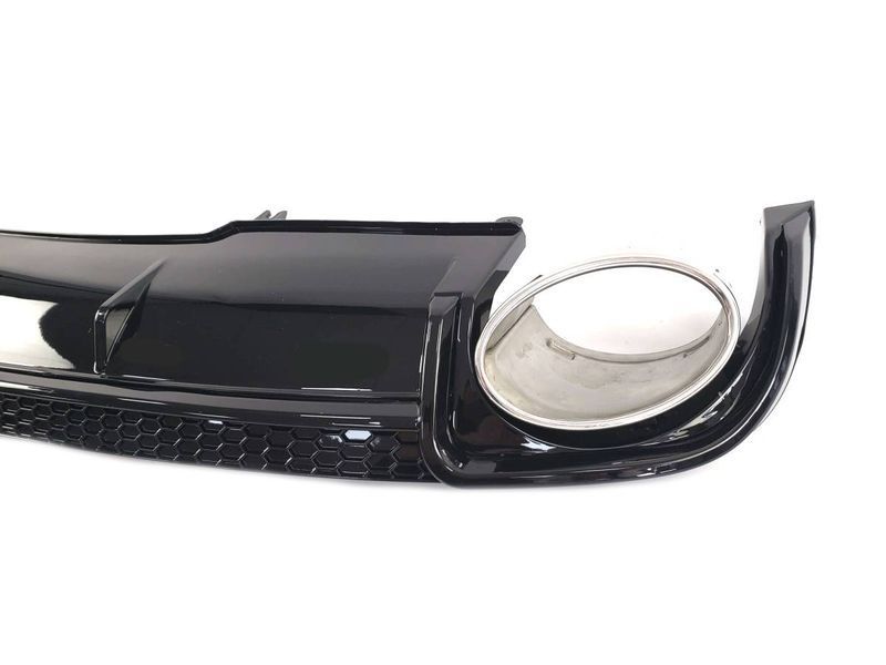 Диффузор (заднего бампера) Full Black/Chrome Pipe (в стиле RS4) на Audi A4 B9 2015-2019 427791 фото Диффузор (заднего бампера) Full Black/Chrome Pipe (в стиле RS4) на Audi A4 B9 2015-2019 427791 фото