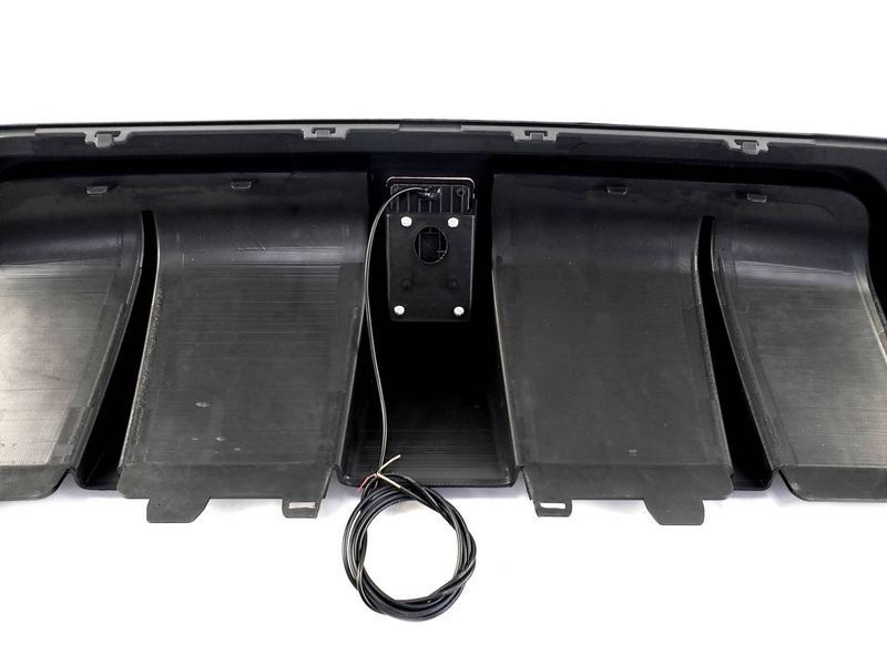 Диффузор (заднего бампера) Full Black / Black Pipe (стиль E63 Brabus) AMG на Mercedes E-class W213 2016-2020 429715 фото