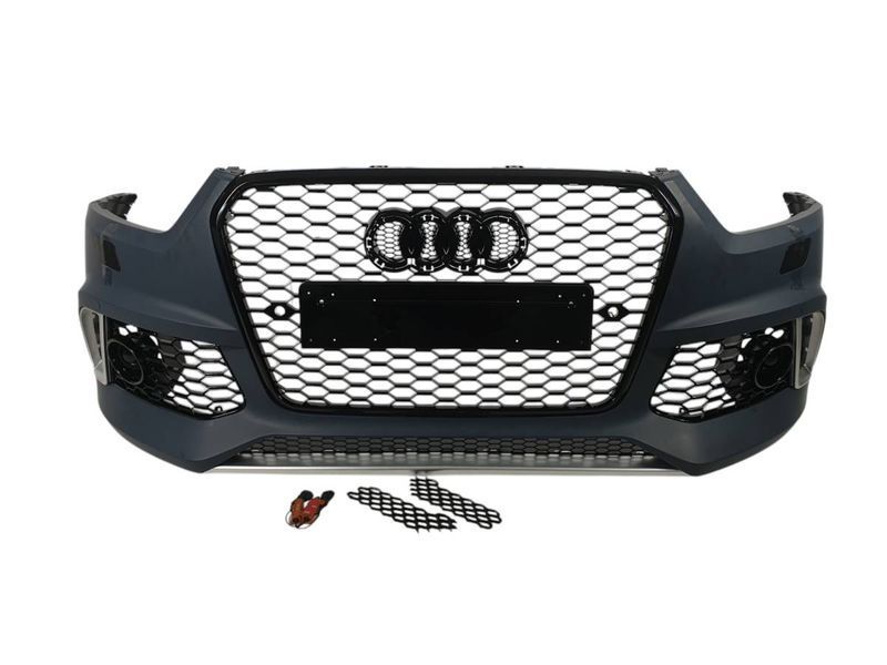Передний бампер на Audi Q3 2011-2014 в стиле RS 428728 фото Передний бампер на Audi Q3 2011-2014 в стиле RS 428728 фото