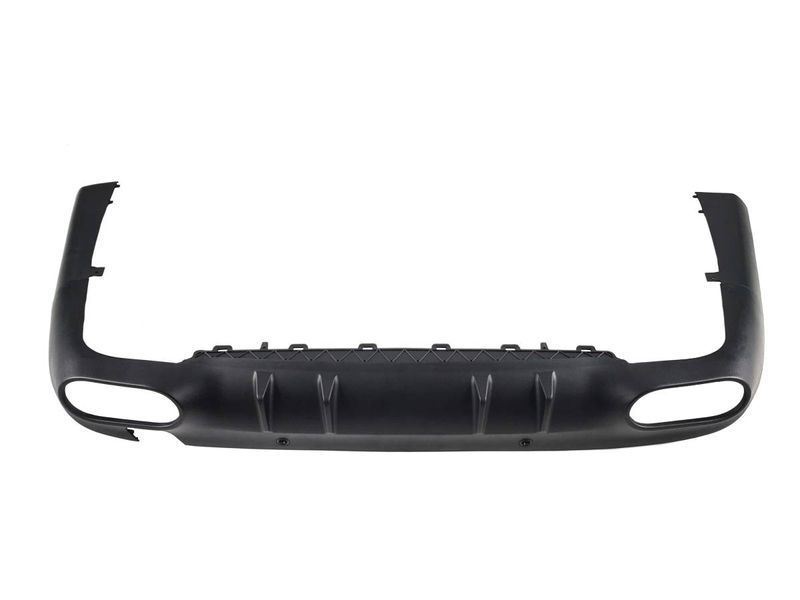 Диффузор (заднего бампера) Full Black / Chrome Pipe (стиль CLS53 AMG) на Mercedes CLS-class C257 2018-2022 427856 фото
