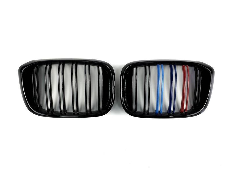 Решітка радіатора на BMW X3 G01 2018-2022 M-color 429021 фото