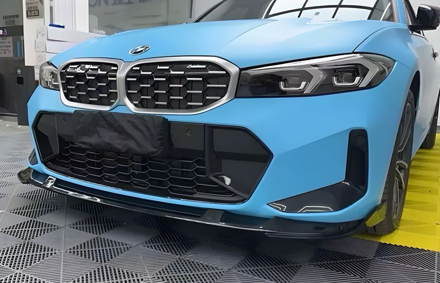 Губа (переднего бампера) Черный глянец на BMW 3 Series G20/G21 2022-2024 года 522268 фото Губа (переднего бампера) Черный глянец на BMW 3 Series G20/G21 2022-2024 года 522268 фото