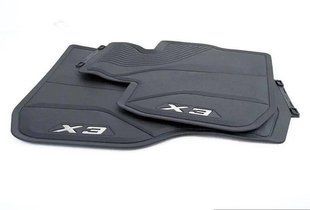 Килимки для BMW X3 G01 2017- передні BMW 51472450511 35272 фото