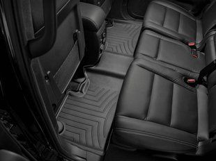 3D килимки для Jeep Grand Cherokee, Dodge Durango 2011-2013 сірі передні крючки WeatherTech 467651 141647 фото