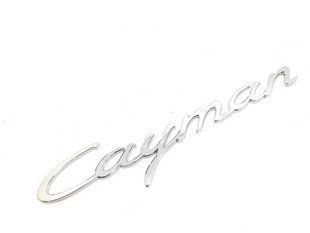 Автологотип емблема напис Porsche Cayman на кришку багажника 242188 фото
