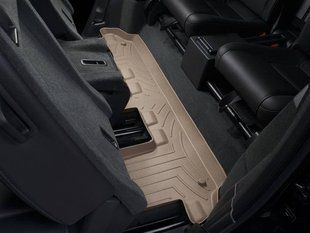 3D килимки для Volvo XC90 2003-2014 бежеві 3 ряд WeatherTech 450533 47044 фото