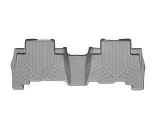 3D килимки для Toyota Land Cruiser Prado 150, Lexus GX 460 2013- сірі задні WeatherTech 462862 46865 фото
