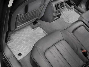 3D килимки для Audi Q5 2017- сірі задні WeatherTech 4611462 98100 фото