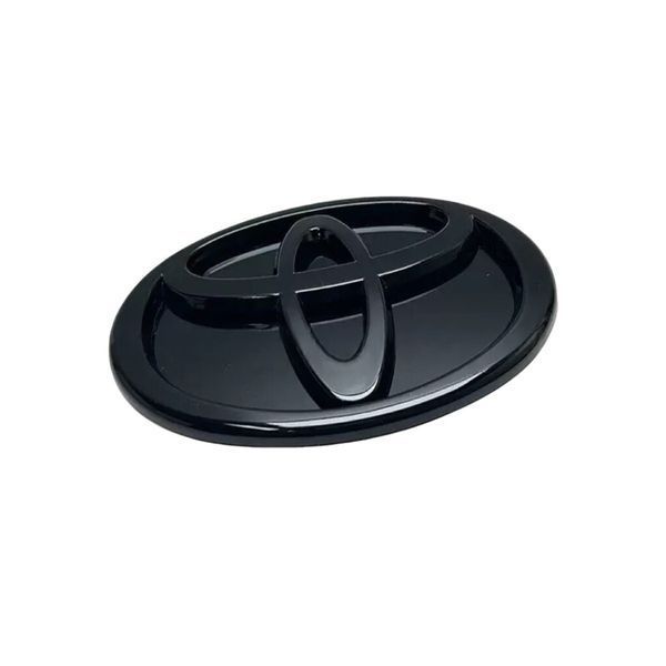 Автологотип емблема Toyota Full Black глянець 150мм 521767 фото Автологотип емблема Toyota Full Black глянець 150мм 521767 фото