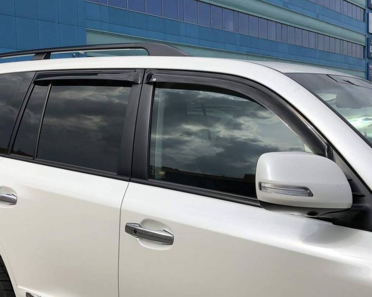 Дефлектори вікон для Toyota Land Cruiser 200, для Lexus LX570 2007-2018 EGR 92492061B 38766 фото