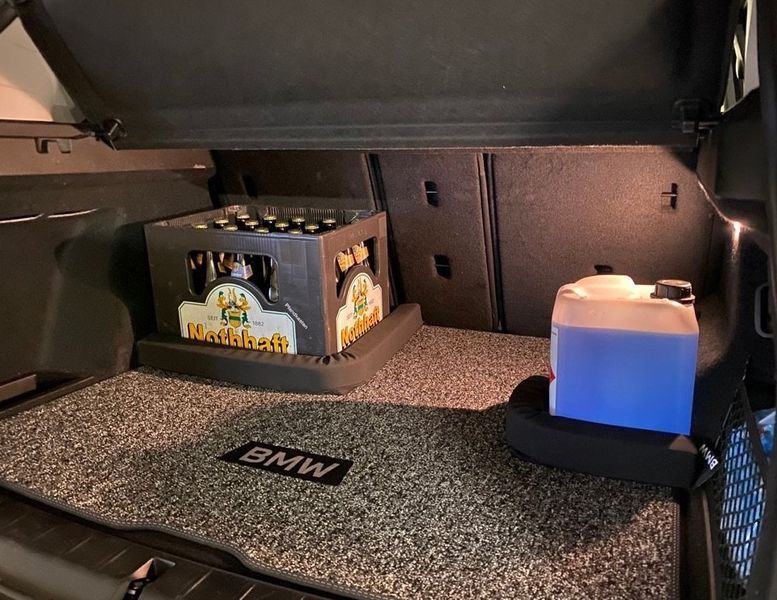 Килимок у багажник для BMW X1 U11 2022- двосторонній 51475A50924 415377 фото