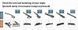 Задній двірник для Toyota Verso 2009-2018 | Щітка склоочисника Bosch Rear H 309 300 мм 196185 фото 3