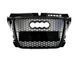 Решітка радіатора на Audi A3 2008-2012 стиль RS3 Black 427269 фото 1