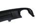 Диффузор заднего бампера на Audi A4 B9 2015-2019 Full Black Black Pipe в стиле RS4 V1 S-Line 427792 фото 7