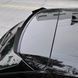 Спойлер на Audi Q8 2018- V1 верхний чорний глянець 431286 фото 2