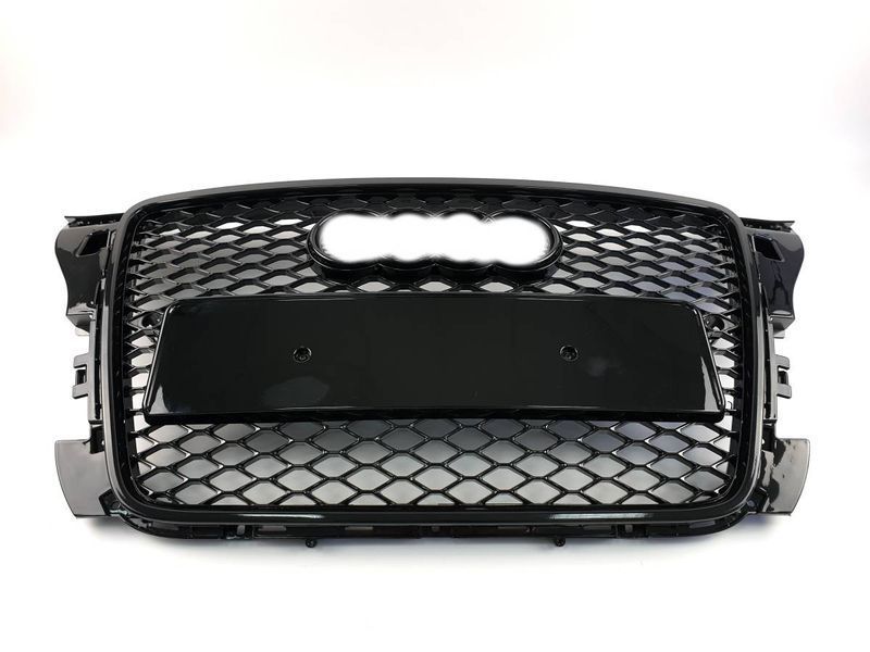 Решітка радіатора на Audi A3 2008-2012 стиль RS3 Black 427269 фото