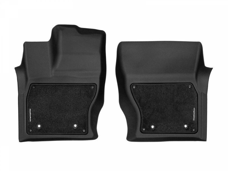 3D коврики для Land Rover Range Rover, Range Rover Sport 2013-, Discovery 2016- передние, ткань черные WeatherTech 444801CPT 98234 фото