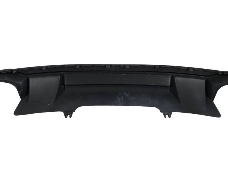 Диффузор заднего бампера на Audi A4 B9 2015-2019 Full Black Black Pipe в стиле RS4 V1 S-Line 427792 фото