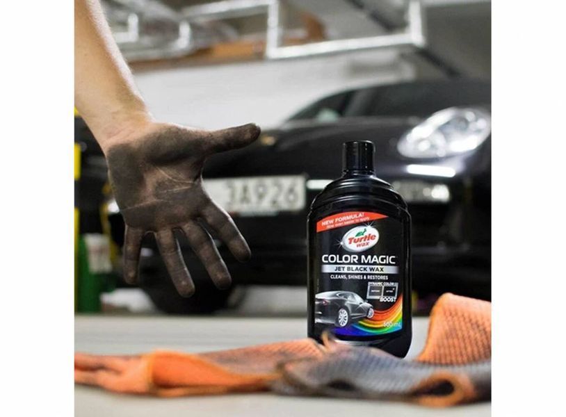 Цветообогащенный полироль Turtle Wax Color Magic Extra Fill 500 мл черный 340662 фото