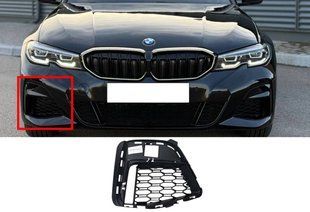 Решетки в бампер Black RH (М-пакет) на BMW 3 G20, G21 2018-2022 430285 фото
