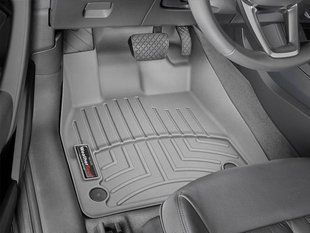 3D килимки для Audi Q5 2017- сірі передні WeatherTech 4611461 98101 фото