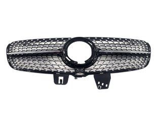 Решітка радіатора на Mercedes V-class W447 2019- Black Normal Diamond 430017 фото