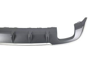 Диффузор (заднего бампера) Silver (в стиле S3 00-00) Hatchback на Audi A3 2016-2020 427804 фото