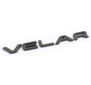 Автологотип емблема напис Range Rover Velar графіт на кришку багажника 418143 фото