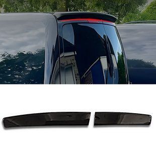 Спойлер на VW Caddy 2004-2020 чорний глянець 2 дверки 522494 фото