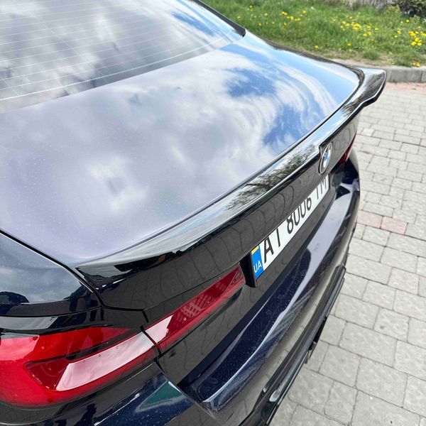 Спойлер на BMW 5 G30 2017-2022 M5 CS Style чорний глянець 431164 фото