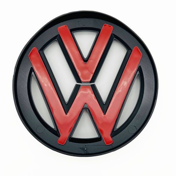 Накладки на емблему Volkswagen Passat B8 2014-2023 чорний глянець на решітку радіатора 522626 фото