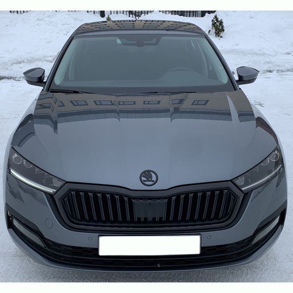 Рамка решетки радиатора на Skoda Octavia A8 2020-5E3853761AF9R 418629 фото