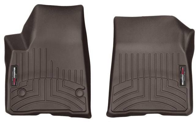 3D коврики для Chevrolet Blazer 2019-, GMC Acadia 2016- какао передние WeatherTech 4710801 212670 фото