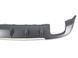 Диффузор (заднего бампера) Silver (в стиле S3 00-00) Hatchback на Audi A3 2016-2020 427804 фото 1
