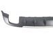 Диффузор (заднего бампера) Silver (в стиле S3 00-00) Hatchback на Audi A3 2016-2020 427804 фото 2