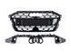 Решітка радіатора на Audi A3 2020- стиль RS3 Black під радар 427271 фото 1